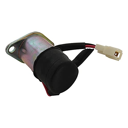 DB Electrical 12V Shut Down Solenoid Compatible with/Replacement forKubota BX2200D, KX41H, KX61-2 052600-4150, 052600-4151, 16271-60012 12V by DB Electrical - Image 2