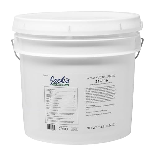 Jack's Professional 21-7-16 Interiorscape Special Water-Soluble Fertilizer with Micronutrients for