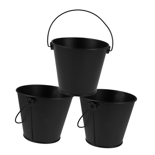 Toddmomy 3pezzi Secchio Pertta Secchio per Grasso per Barbecue Accessorio per Comodo e Portatile per Raccolta di Olio e Grasso in Eccesso