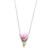 Cadeau Exceptionnel: Offrez ce collier vase mini, un cadeau attentionné pour femme lors d'un anniversaire, d'une fête ou d'une soirée. beauté esthétique et valeur sentimentale, ce bijou élégant ajoute de la sophistication à son style et s'accorde parfaitement aux occasions festives.