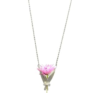 Générique Collier Vase à Fleurs, Bijou de Cou Voyage, Collier Chaîne Vase DIY, pour Filles, Mamans, Amies, Épouses – pour le Quotidien, le Mariage, les Achats, les Fêtes, l'Anniversaire, Noël,