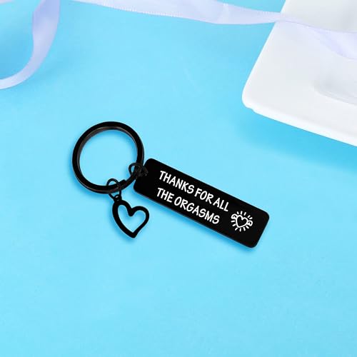 Nimteve Boyfriend Gifts Husband Gifts from Wife Funny Gifts for Boyfriend Husband Keyring Birthday Anniversary Valentine's Day Gifts for Him - Image 2