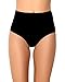 iHeartRaves Black High Waisted Rave Booty Shorts (Large/X-Large)