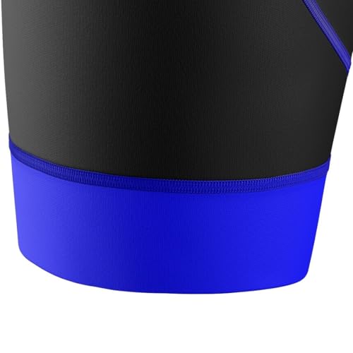 Bermuda Ciclismo Masculina de Compressão com Forro Gel D80 - Azul - XGG