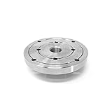 Maxwood MW-5138 4" HD Steel Wood Lathe Face Plate, 3/4" x 16tpi Threaded.