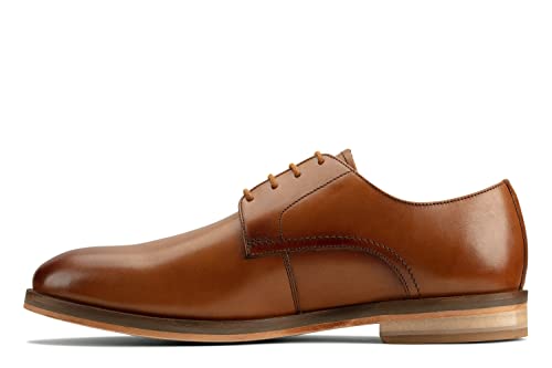 Image of Clarks Mens 26147800 Brown Uniform Dress Shoe