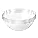 Clear Plastic Serving Bowls for Parties | 150 Oz. 4 Pack | Round Disposable Serving Bowls | Clear Chip Bowls | Party Snack Bowls | Plastic Candy Dish | Salad Serving Containers | Large Candy Bowls