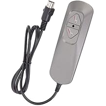 Lazmin112 2 Buttons Electric Sofa Controller, Lift Chair Electric Remote Control, 5V 1.8m Power Recliner Replacement Controller, for Lift Chair and Electric Sofa