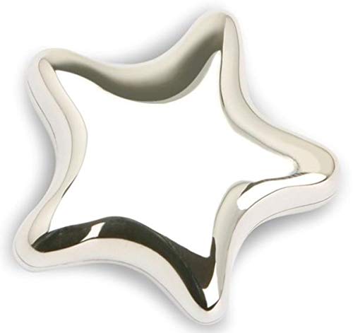 Caja de recuerdo con placa de estrella pequeña de Silver