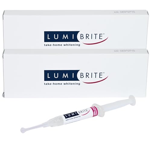 LumiBrite 32% Take-Home Whitening Gel Refill 4 Syringes 2.5 mL by DENMAT