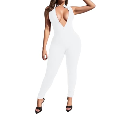 Combinaison grande taille extensible pour un look moulant décontracté au quotidien