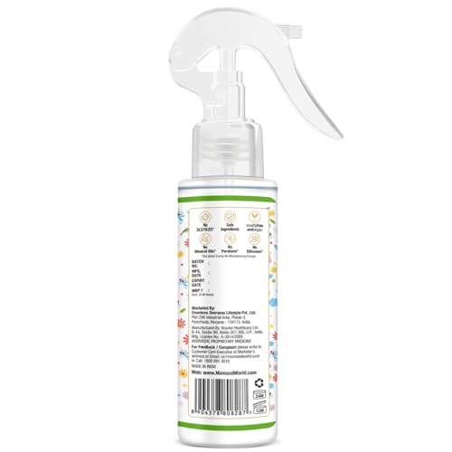 Mom & World Baby Mosquito Repellent Room Spray 100ml - 100% Naturally Derived