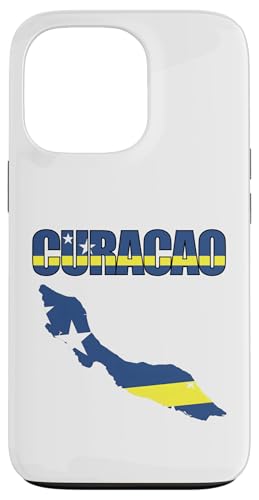 Curacao Flag Map Design Island Caribbean Pride �X�}�z�P�[�X iPhone 13 Pro �p