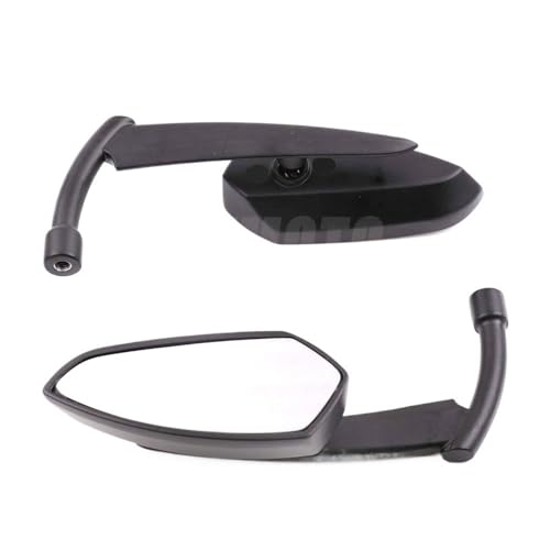 Rétroviseurs moto en métal pour Cruiser XL883 XL1200 Fat Boy et Dyna