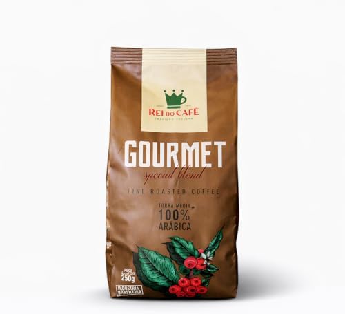 Café Moido Gourmet Torrado 250g REI DO CAFE 100% Arábica Alta Mog...