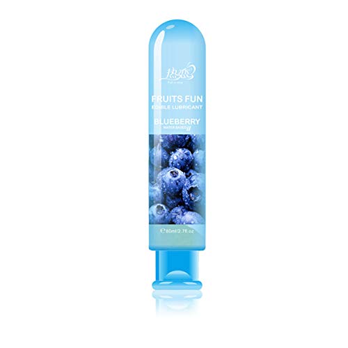 Artibetter Fruit Water Based Lubrication Long-lasting Personal Lube Lubricant Gel Body Anal Lubricant for Couples -80ml (Blueberry) Cover