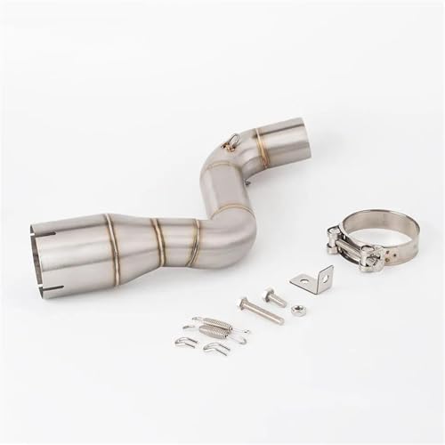 Motorrad Auspuff Schalldämpfer Für Duke 200 RC200 200 Duke 2021-2022 auspuff schalldämpfer Mittleren Link Rohr auspuff link Rohr Motorrad Auspuff