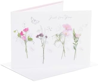Old English Co. Flower Birthday Card For Her - Flower Photograph