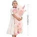 32inch Cute Giant Pink Unicorn Plush, Jumbo Soft Body Pillow Pet, Large Rainbow Unicorn Stuffed Animals Toy, Big Doll for Kids Girls and Boys, Birthday, Valentine's Day