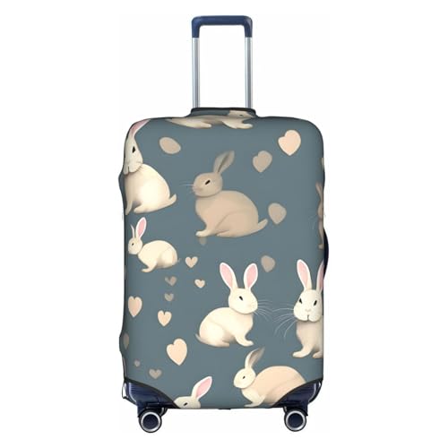 Housse de protection bagage voyage élastique valise 45 à 81 cm blanc