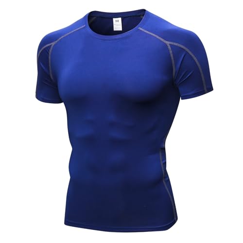 Maillot cycliste homme t-shirt manches courtes sport pour course à pied et fitness