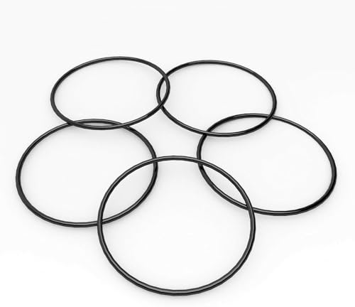 Perfect Pod EZ-Cup 2.0 Replacement O-Rings for Reusable K-Cups, 5 Ct, Black