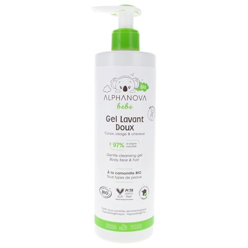 Alphanova Bebe Baby Organic Dermocleansing Hair&Body Wash -500Ml Alphanova Bebe Baby Organic Dermocleansing Hair&Body Wash -500Ml