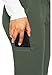 Med Couture Scrub Pants for Women Cargo Jogger Bottoms with 5 Pockets, Lightweight, Ultra Soft, 2-Way Stretch Fabric - MC7710, L Petite, Olive