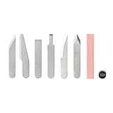 メイカーズ（MAKERZ）完全ワイヤレス超音波カッター用 用途別ブレード7種（刃具6種＋砥石）スタンダード刃、ロング刃、フラット刃、小フラット刃、カーブ刃、ダブルエッジ刃、砥石 UK-PC-RS