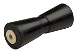 CE Smith V-KEEL Roller 10' W BLK RUB, Black