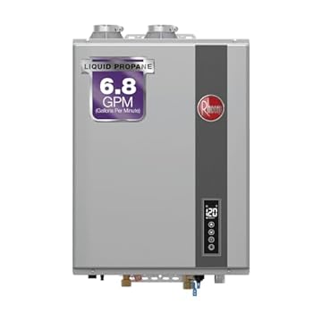 rheem liquid propane water heater