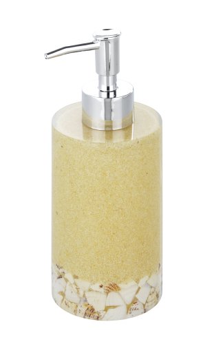 Preisvergleich Produktbild Wenko 19721100 Seifenspender Sand und Stone - Polyresin, beige