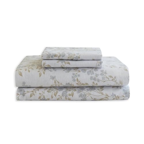 Elegant Comfort Holiday Christmas Flannel Sheet Set, Queen, Maya Flower by Elegant Comfort - Used condition - Image 9
