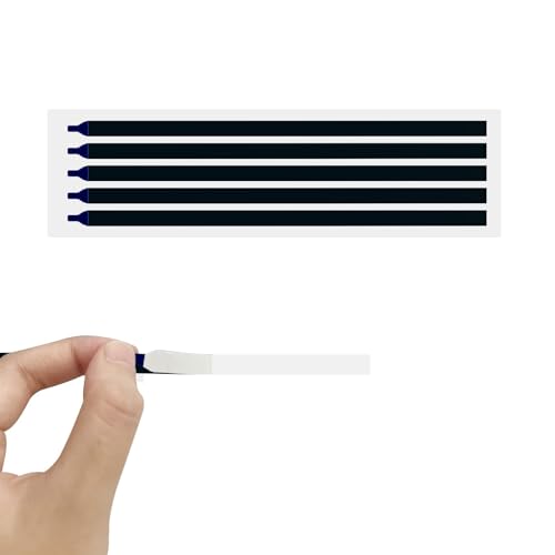 TFTcenter Black Pull Tab Stretch Tape for Laptop LCD LED Screen Replacement Panel with Handle, Pack of 10 (Screen Adhesive Strips)