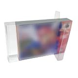 TRIPHKAR 10 Pezzi Trasparente Custodia Protettiva Giochi Caso per Nintendo SNES N64 Cartuccia