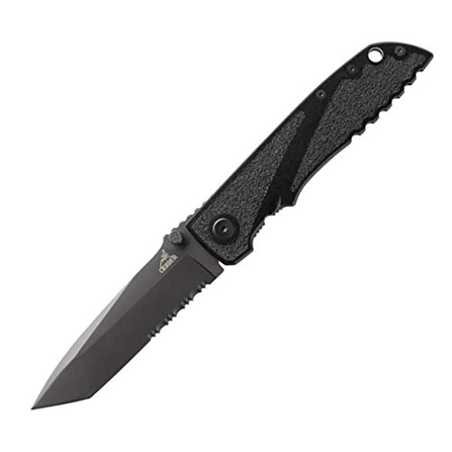 Gerber Icon Tanto Knife, Serrated Edge [31-000372]