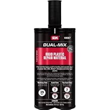 SEM Products SEM-40887 7 oz Rigid Plastic Repair Material Dual-Mix, Neutral White