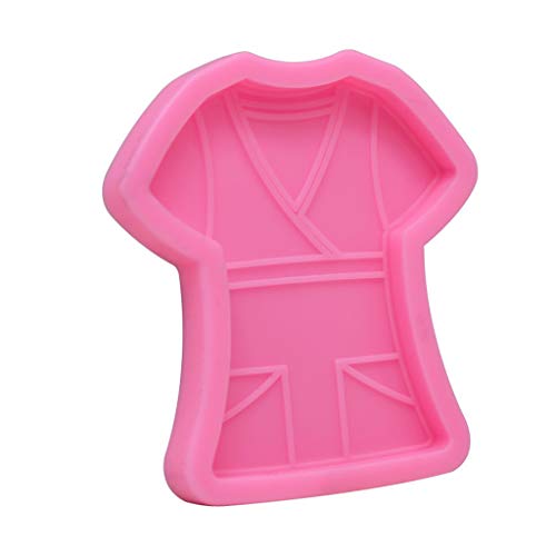 HELYZQ Kit de moldes de resina com 4 peças para roupas de enfermeira de médico, estetoscópio, pingen