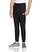 NIKE Mens Cuffed Jogger Cotton Jersey Light Sweatpants Black/White 804461-010 Size Medium