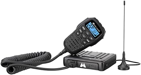 Midland MicroMobile 15W GMRS Two-Way Radio with Integrated Control Microphone