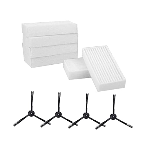 Leefasy Conjunto de Kits de Reposição 10x para Aspirador de Pó com V5 V5s V3, Reutilizável, Lavável