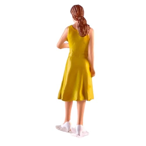 Figurines 1:64 en résine miniatures pour diorama et décoration de bureau - 7