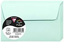 Clairefontaine - Ref 5586C - Pollen Adhesive Envelopes (Pack of 20) - C6 Sized, 120gsm Paper, Printer-Compatible, Acid Free, Adhesive Strip for Easy Seal - Intensive Red