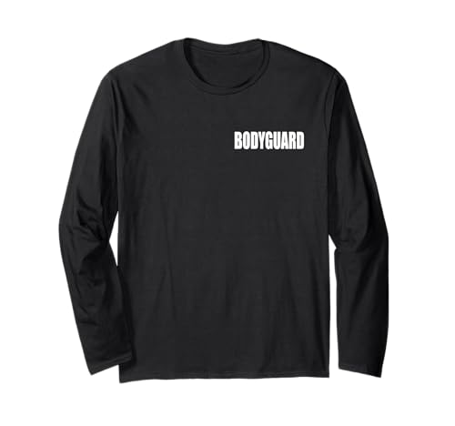 Body Guard T-Shirt de sécurité Uniforme Manche Longue