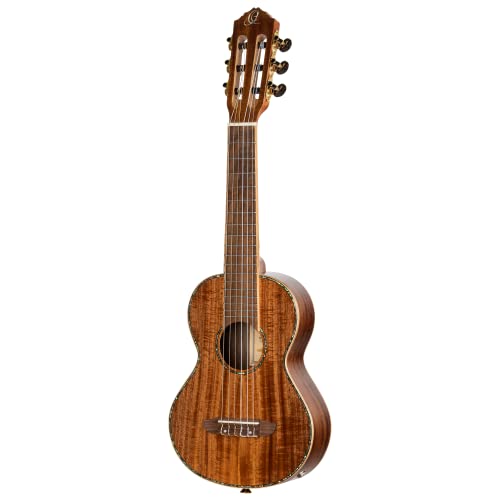 Ortega Guitars Guitare de Voyage électro-acoustique – Série Mini/Travel – Guitarlélé 6 cordes – Housse incluse – Acacia Massif (RGLE18ACA) - Les Beatles, Paul McCartney, John Lennon, RIngo Starr, George Harrison Ortega Guitars Guitare de Voyage électro-acoustique - Série Mini/Travel - Guitarlélé 6 cordes - Housse incluse - Acacia Massif (RGLE18ACA) – Image 3