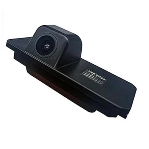 Rear View Backup Camera Compatible with VW for Magotan for Golf for Polo T5 Car Waterproof Rear ViewRear Parking Camera(Fixed Ruler Line)