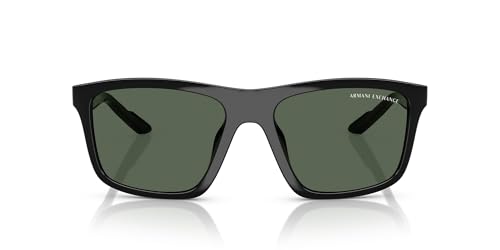 Image of Armani Exchange mens Ax4149su Universal Fit Square Sunglasses