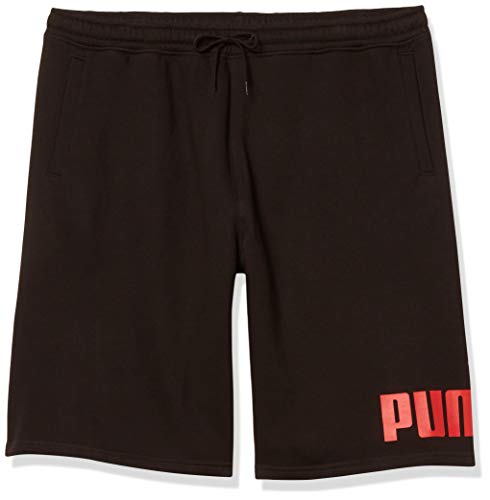 PUMA Men's Big Fleece Logo Short 10
