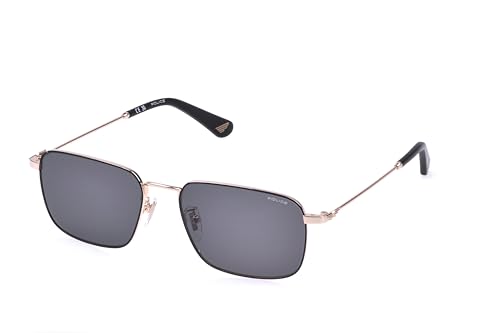Lunettes de soleil Police SPLR73 pour homme monture rose gold et noir