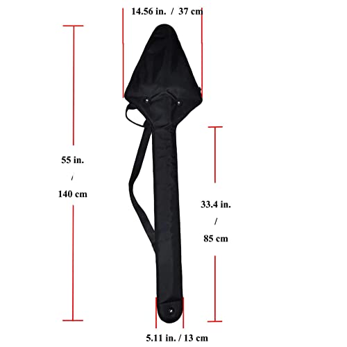 image for LEONARK Black Hema Fencing Long Sword Feder Zweihander Sword Padded St